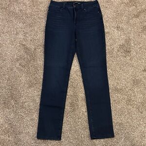 Mandolino Dark Blue Straight Leg Jeans (C63)
